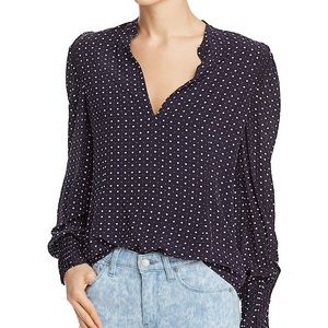 JOIE Korina Starburst Print Top